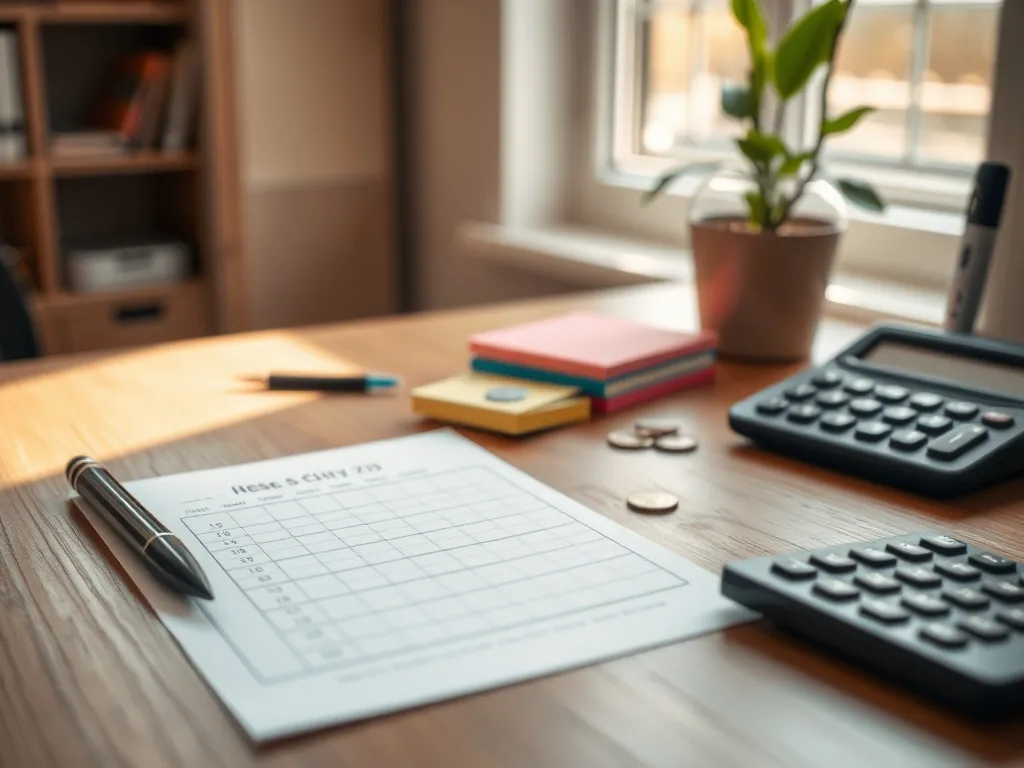 Jak zaplanować budżet domowy w prostym arkuszu?