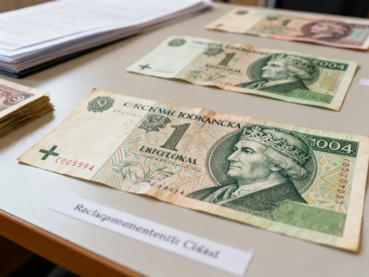 Rzadkie polskie banknoty z emisji 1994 w stanie kolekcjonerskim