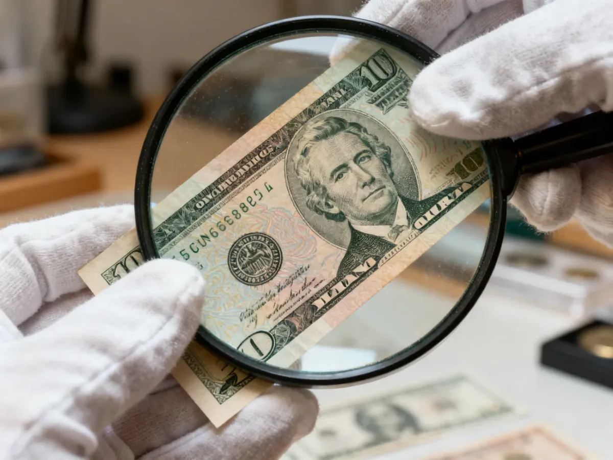 Ocena stanu menniczego banknotu kolekcjonerskiego